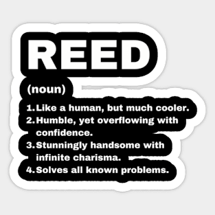 Reed Custom Sticker